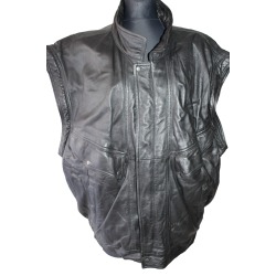 KAMIZELKA MOTOCYKLOWA SKÓRA rozm. 56